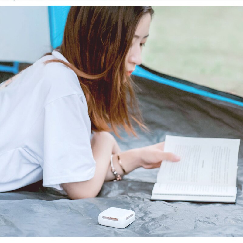 Originele xiaomi mijia zmi muggenverdrijver, insectenverdrijver, mini tuin, buiten, stofdicht, auto, draagbare muggenverdrijver