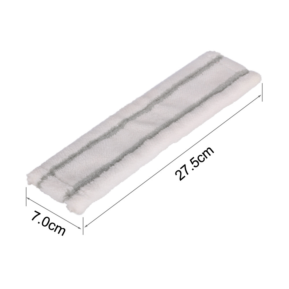 Pour Karcher WV1 WV50 WV75 WV2 WV5 Machine de nettoyage de vitres en Microfibre chiffons de vadrouille accessoires de remplacement adaptés aux pièces de rechange de tête de vadrouille