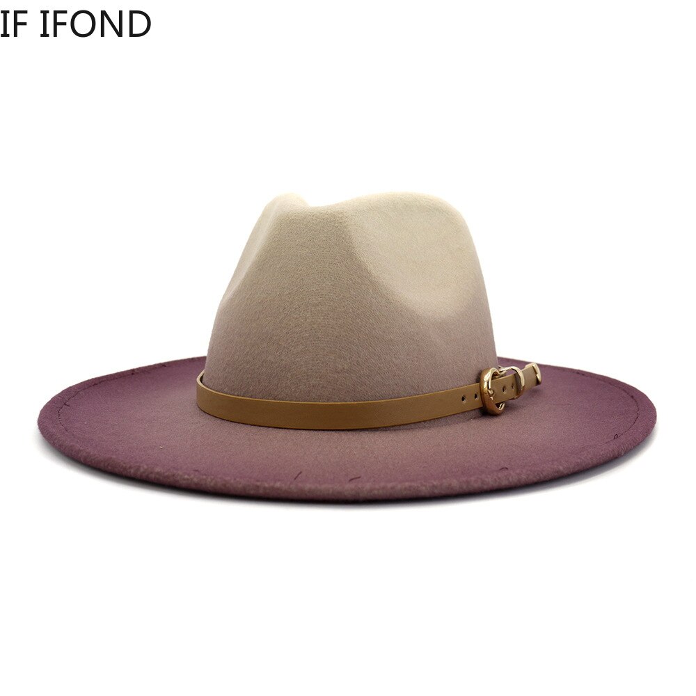Men Women Straw Panama Hats Fedora Trilby Caps Sun... – Grandado