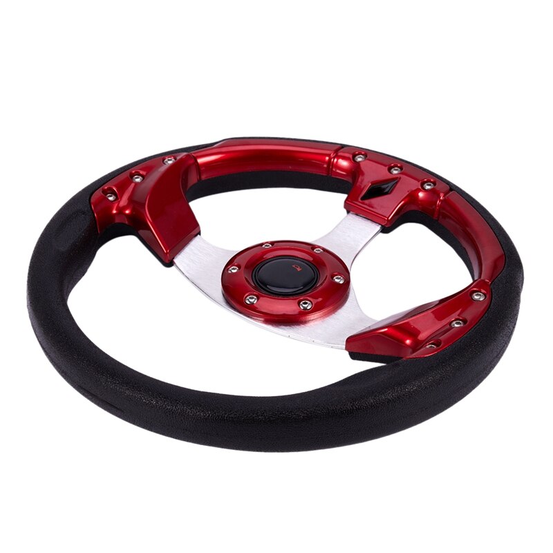 Imitation Racing Steering Wheel Universal PU Steering Wheel Car Modified Steering Wheel
