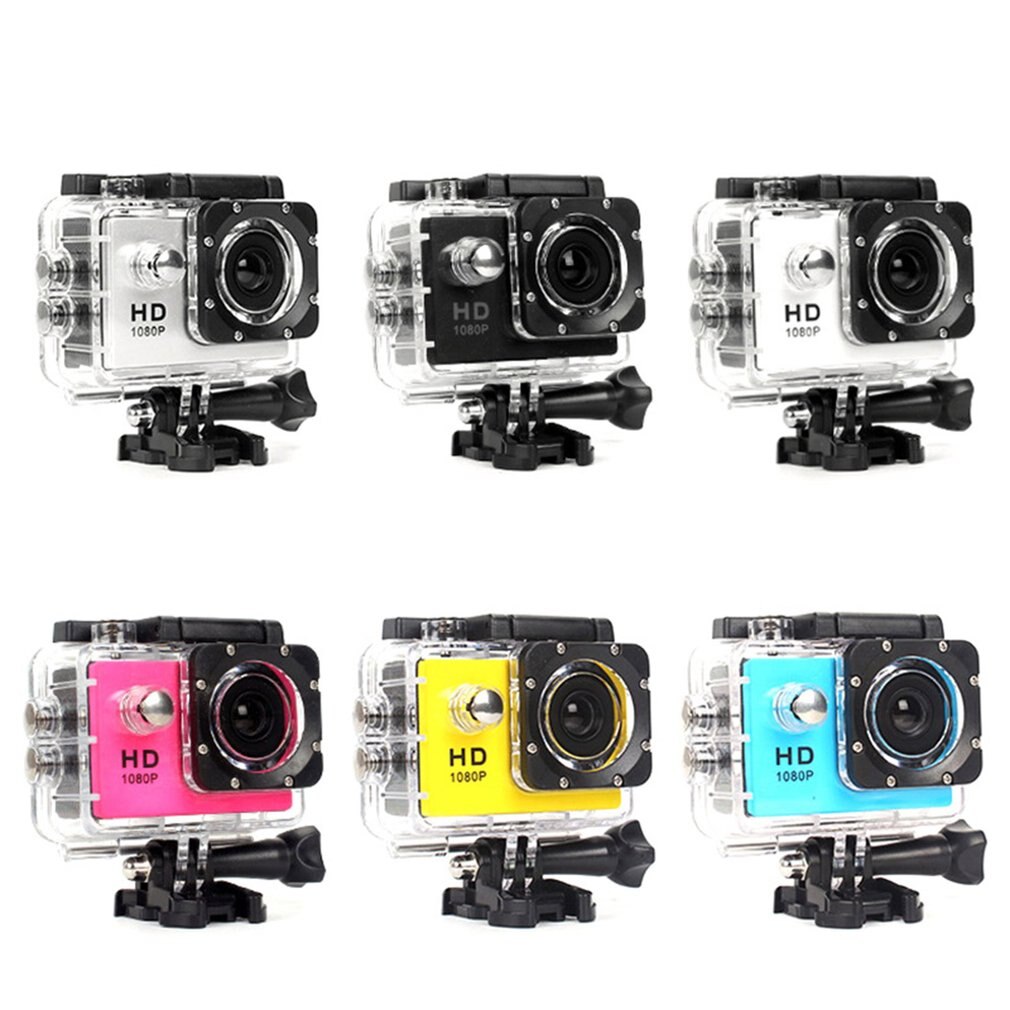 Wifi Della Macchina Fotografica di Plastica 30M Impermeabile Go Diving Pro Sport Mini Dv 1080P Video Macchina Fotografica del Casco Della Bici Dell'automobile Cam dvr