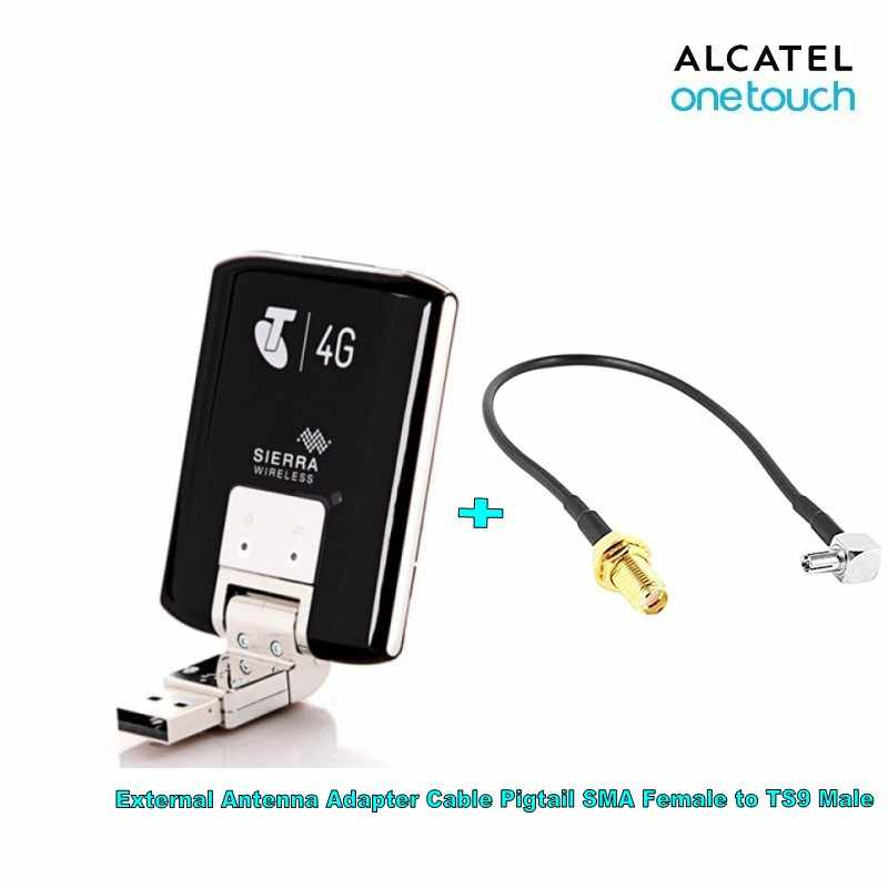 Unlocked Sierra AirCard 320U USB 4G LTE FDD Wireless Modem Plus External Antenna Adapter Cable