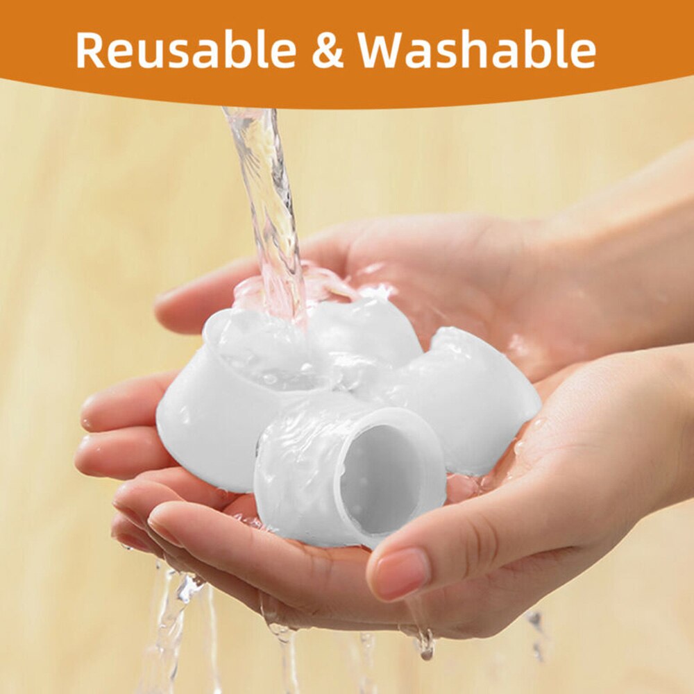 Beschermhoes stoel voetkussens tafelkap beschermer 40*30cm wit bpa vrij