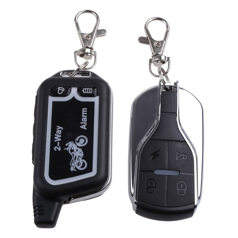 3XUB-sistema de alarma bidireccional para motocicleta, Sensor de vibración sensible, pantalla LED de advertencia