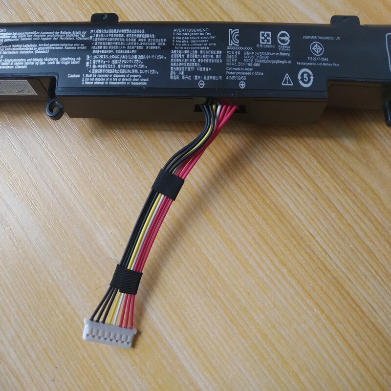 A41N1611 batería para ASUS ROG STRIX GL553VD GL553VW GL553VE GL753V GL752VW FX53VD A41LK5H A41LP4Q de batería del ordenador portátil