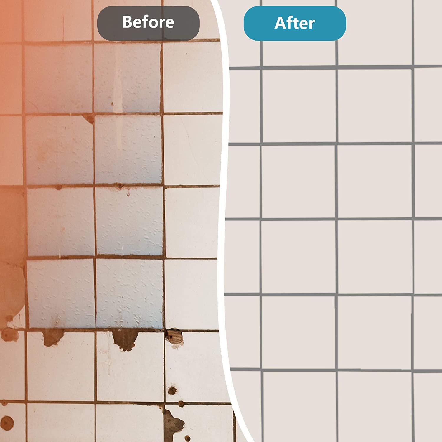 Grout Wall Pen Tile Paint Markers Grout Repair Pen Sealer Pen for Bathrooms Kitchen Porch Patio Repair Refresh