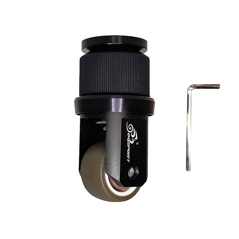 Rueda de empuje de bicicleta plegable, rueda fácil para Dahon, tubo de asiento de bicicleta, diámetro interior 28-32mm, poste de asiento, rueda de estacionamiento: black