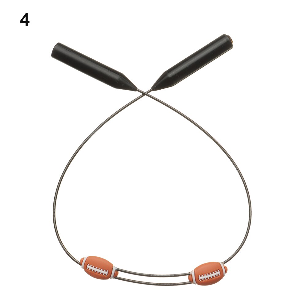 Cuerda ajustable para gafas, correa de silicona escalable, cordón para el cuello, accesorios para gafas: 04 35cm