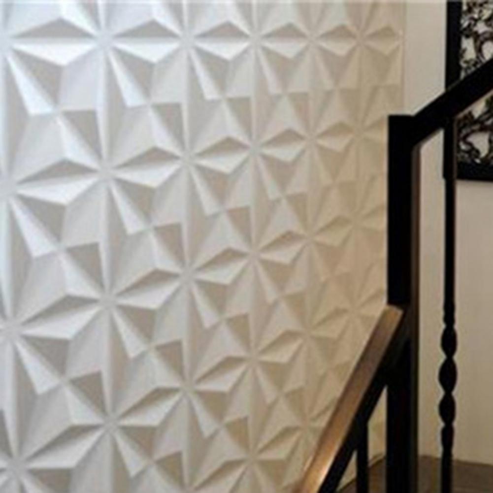 Multi Styles 12Pcs Easy to Cut 3D Wall Panel Decor Easy to Cut 3D Wall Panel 3D for Hotel