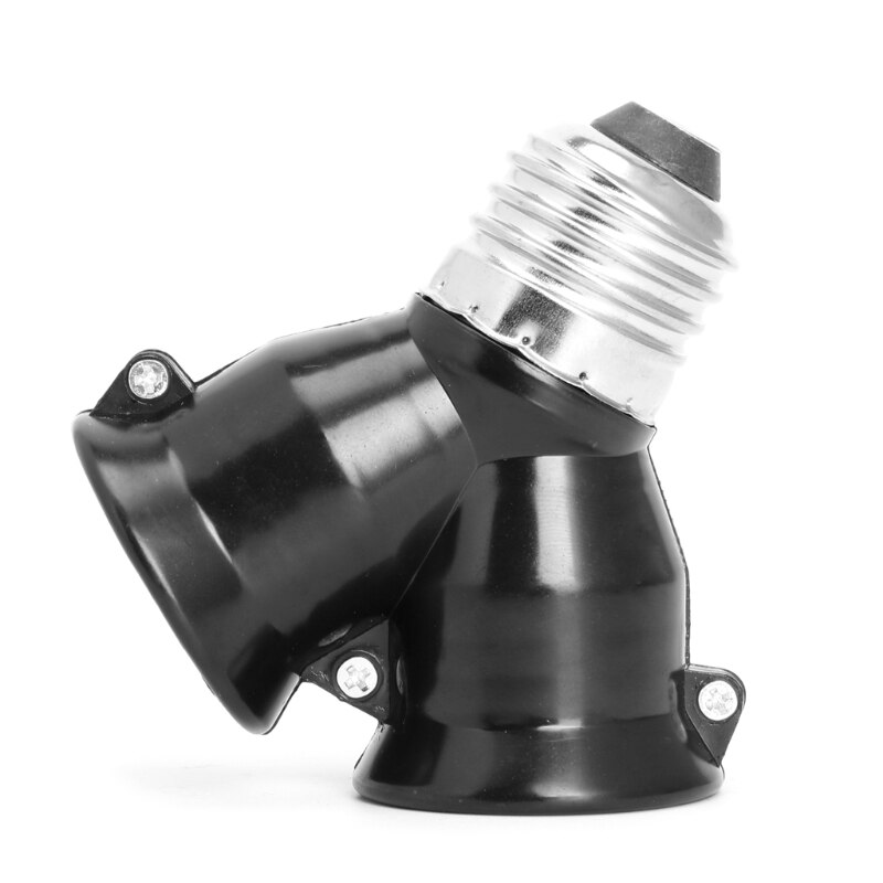 E27 1 Naar 2 E27 Led Light Bulb Lamp Adapter Converter Split Splitter Base Socket