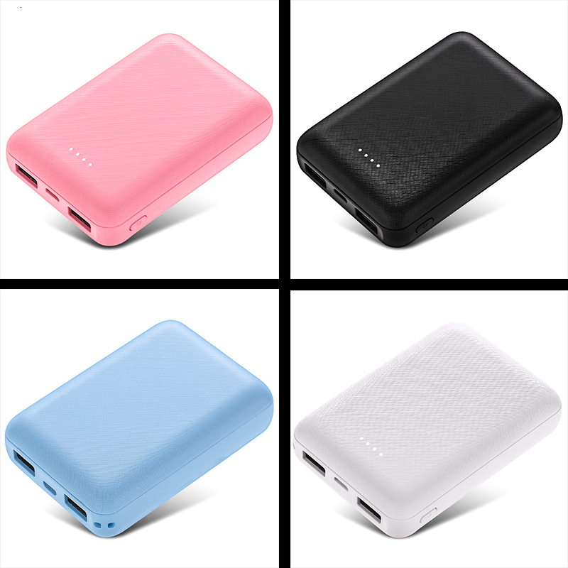 Geen Batterij Power Bank Case Dubbele Usb Externe Diy Batterij Shell Mobiele Telefoon Geval Oplader Powerbank Voor Xiaomi Iphone Samsung