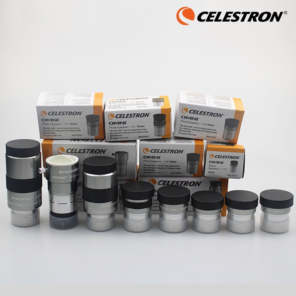 Celestron Omni 4Mm 6Mm 15Mm 32Mm 40Mm Hd Oculair Barlow Lens Volledig Multi-Coated metalen Astronomie Telescoop Monoculaire Oculair