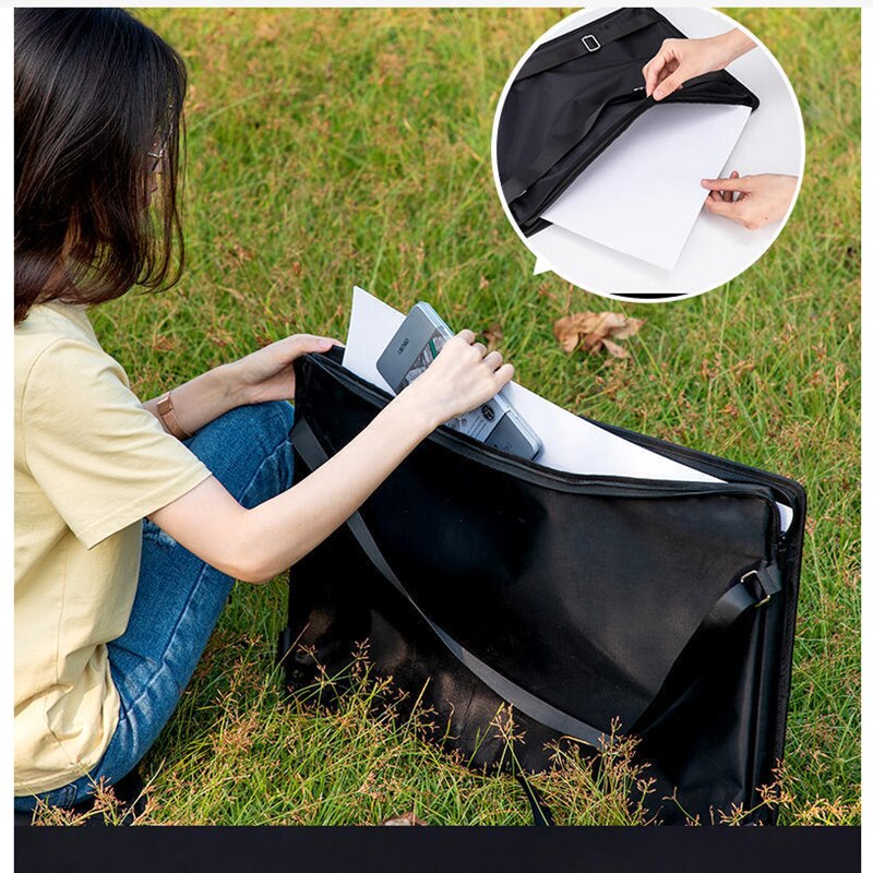 A3 8K Sketchpad Easels Multifunctional Drawing Board Sketch Painting Easel Paint Clip Paper and Back Palette