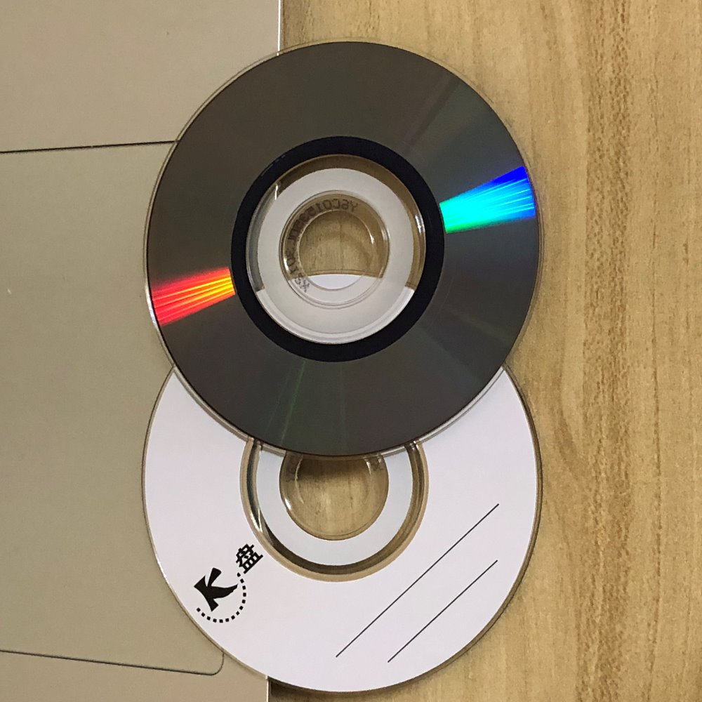 Mini discos DVD RW estampados, 25 discos 1-4x 1,4 GB 8 cm,