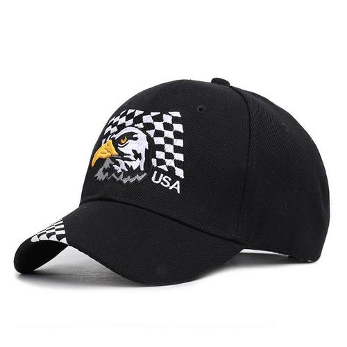 ajustable 1 Uds gorra deportiva para exterior Unisex bandera de EE. UU. Gorra de béisbol patrón de águila Casual sol Golf gorra de camionero perfecto: 12