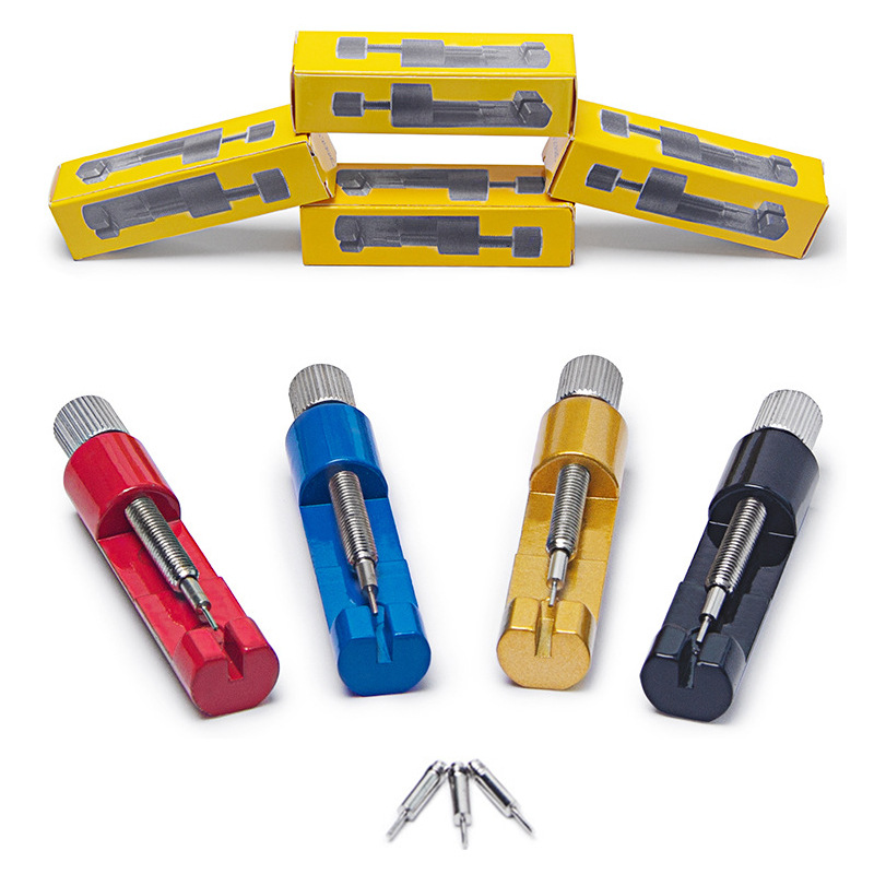 Watch Band Link Pin Remover Repair Tool Kit for Watchmakers Metal Chain Spring Bar Removal Set Watch Strap Length Adjust Tool