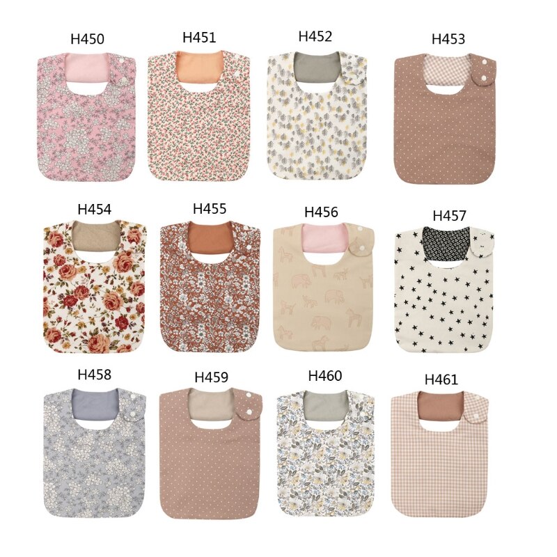 Baby Jongens Meisjes Waterdichte Bib Katoenen Speeksel Handdoek Kids Peuter Voeden Burp