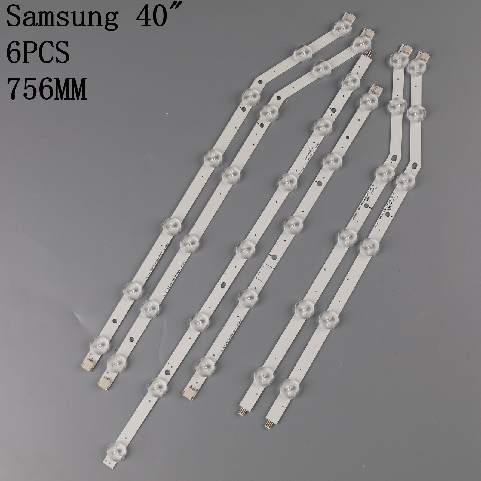 3Stck neue 13 + 12LED STREIFEN D3GE-400SMA-R2 D3GE-400SMB-R2 für 2013SVS40 LM41-00001V