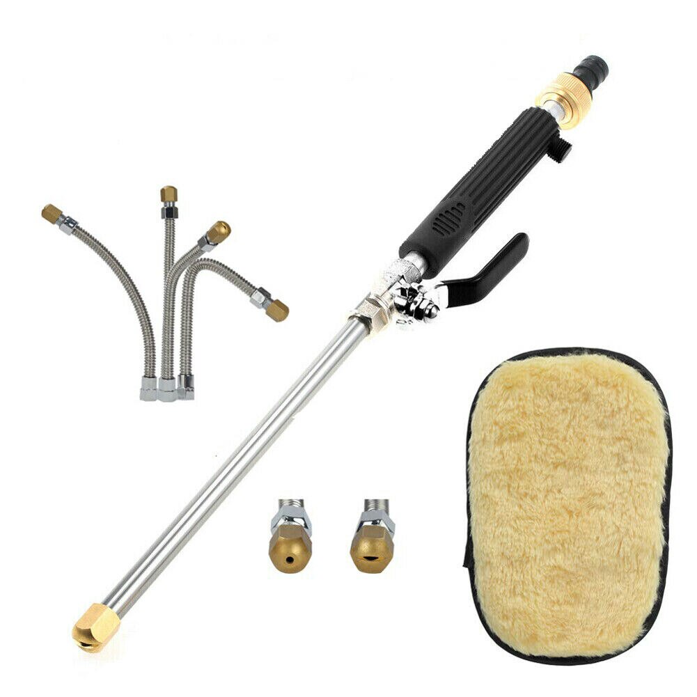 High Pressure Water Guns Metal Handheld Washer Spray Nozzle Wands Attachment Gun Lance Set Car Cleaning Water Pump Gadgets: A2