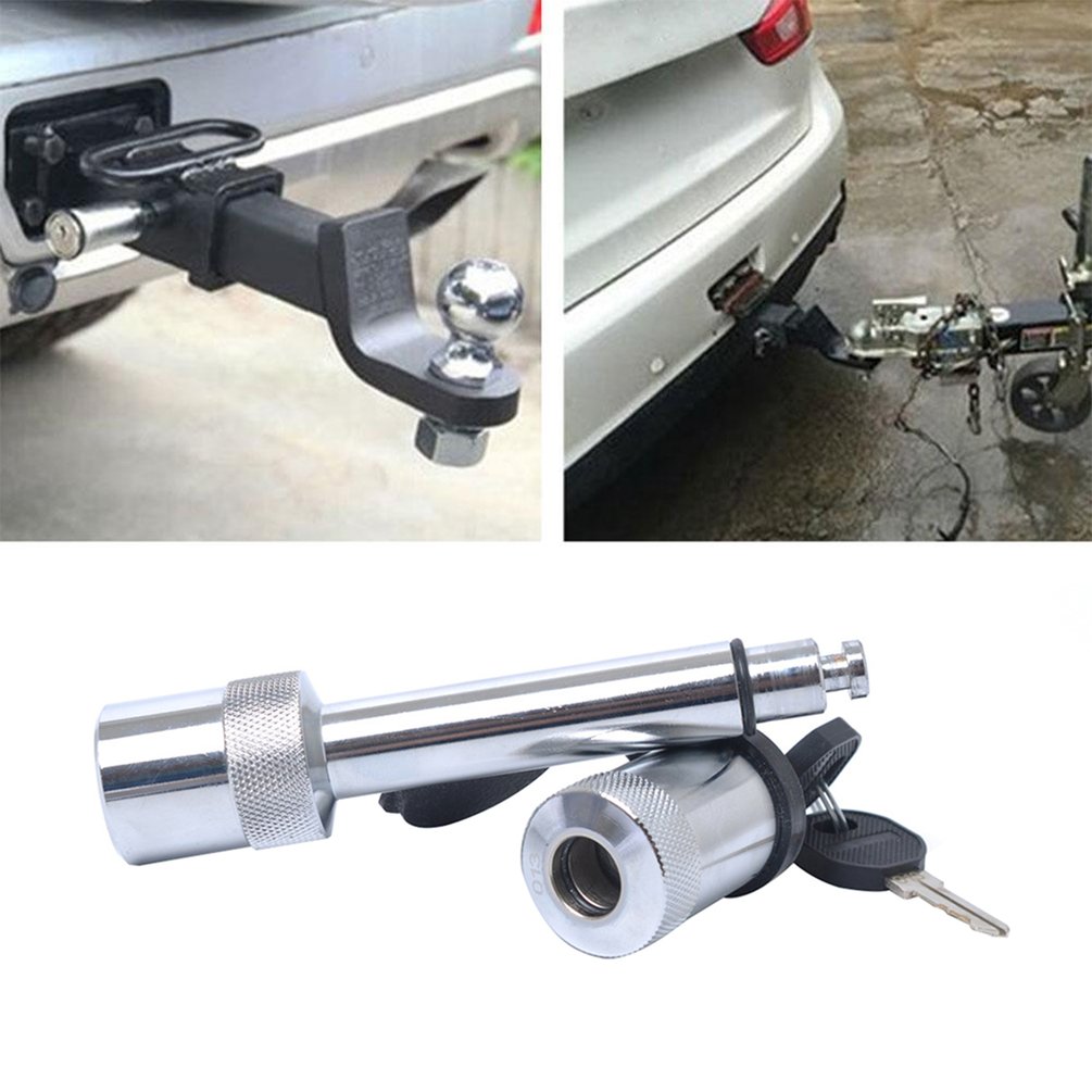 Waterproof Long Shackle Hitch Pin Coupler Latch Trailer Hitch Receiver Lock Hitch Pin Tow Bar Tongue Anti Theft