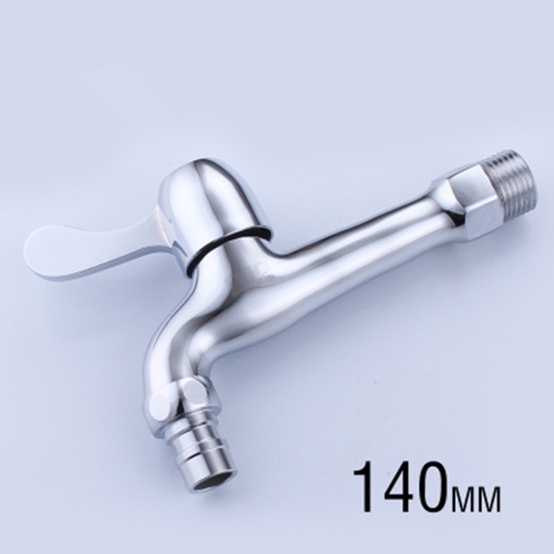 Brass Washing Machine Faucet Wall Mounted Single Brass Handle Washer Tap Bibcocks Fast On Faucet