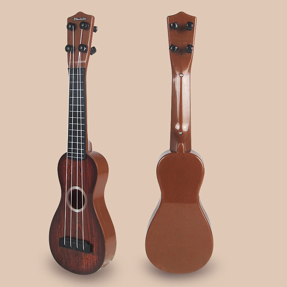 Ukulele Simulation Musical Instrument Toys 4 Strings Ukulele Mini Learning Educational Toy Ukulele For Kids