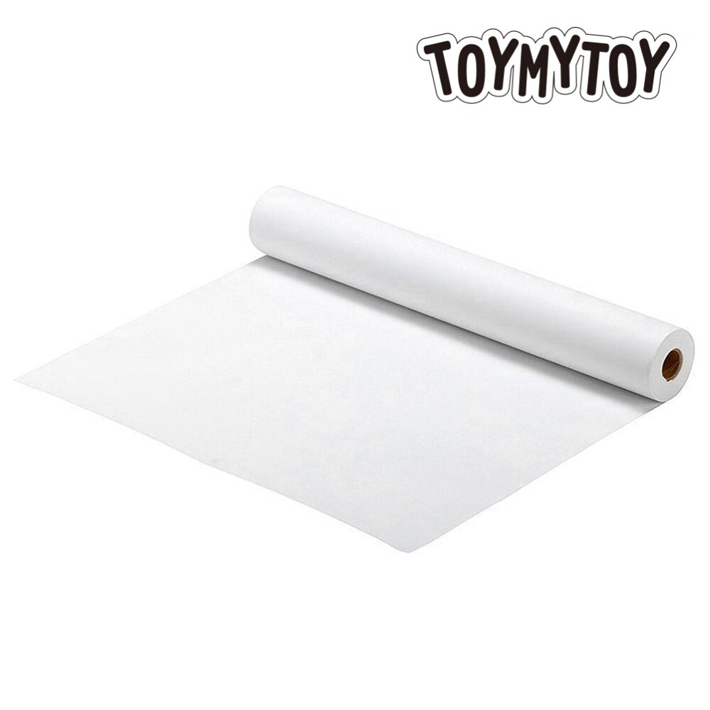 1Pcs Drawing Paper Roll Poster Paper Craft Paper Roll White Wrapping Paper(White)