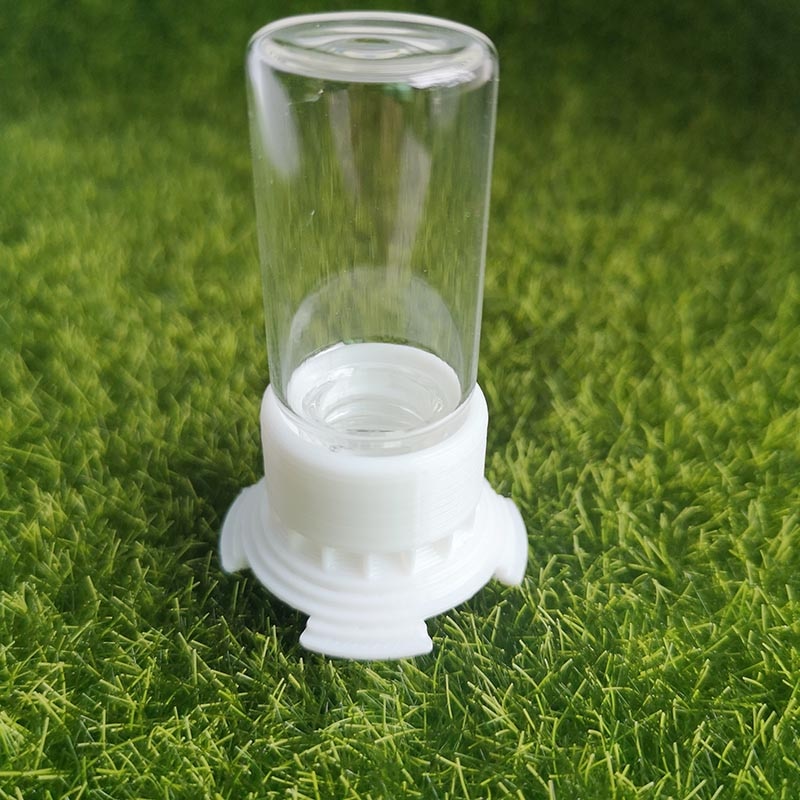 Bebedero para hormigas, torre de agua 3D blanca, accesorios para nido de hormigas, botella de agua para alimentación de mascotas, 10ml