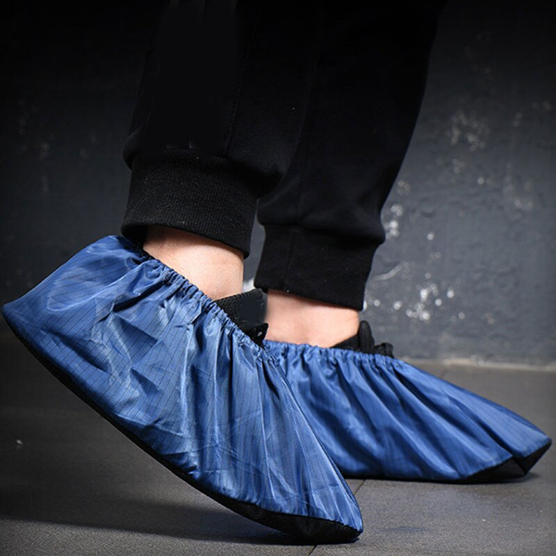 Antiderrapante lavável anti-estático sapato cobre manter piso tapete de limpeza ao ar livre sapatos protetor capa de sapato doméstico unisex