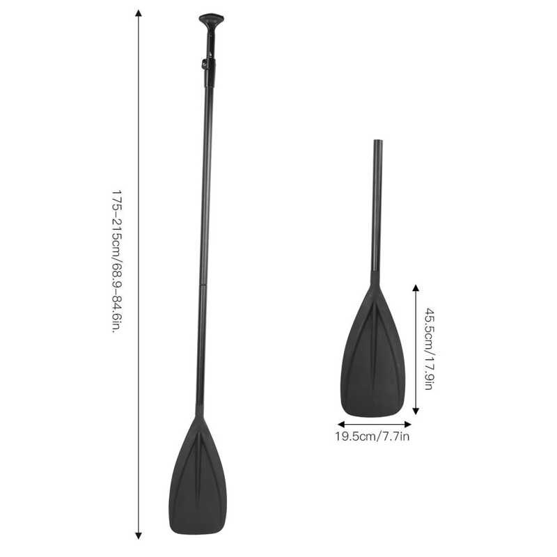 Justerbar Kajakpaddel - Löstagbar - För Paddleboard, Kanot, PVC Båt Tillbehör