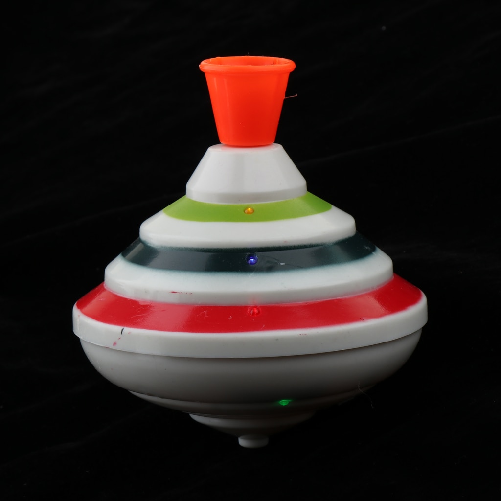 Magic Gyroscoop Gyro Spinning Top Speelgoed Kinderen Met Led Flitslicht Muziek