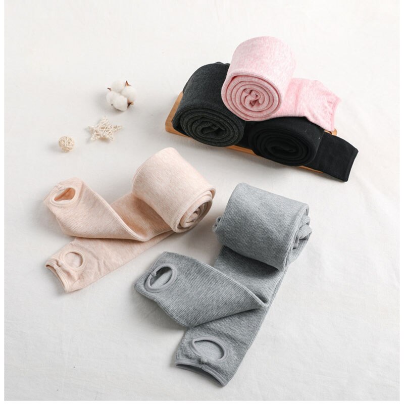 Kindermeisje baby baby kousen 3-8 jaar meisjes panty's kinderen katoenen broeken schattige peuter winter warme panty's