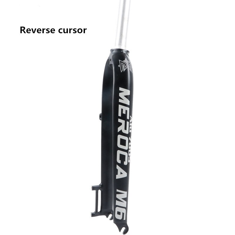 MEROCA Ultra Licht Harde Vork M6 26/27. 5/29 Inch Pure Schijfremmen MTB Mountainbike Fiets Voorvork EEN Kolom: Reverse cursor