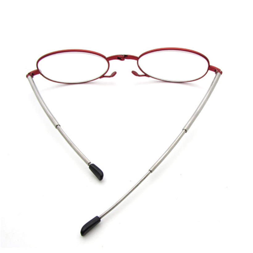 Opvouwbare Leesbril Vrouwen Mini Draagbare Metalen Vouwen Lezen Brillen Mannen Eyewear Verziendheid 1.0 1.5 2.0 2.5 3.0