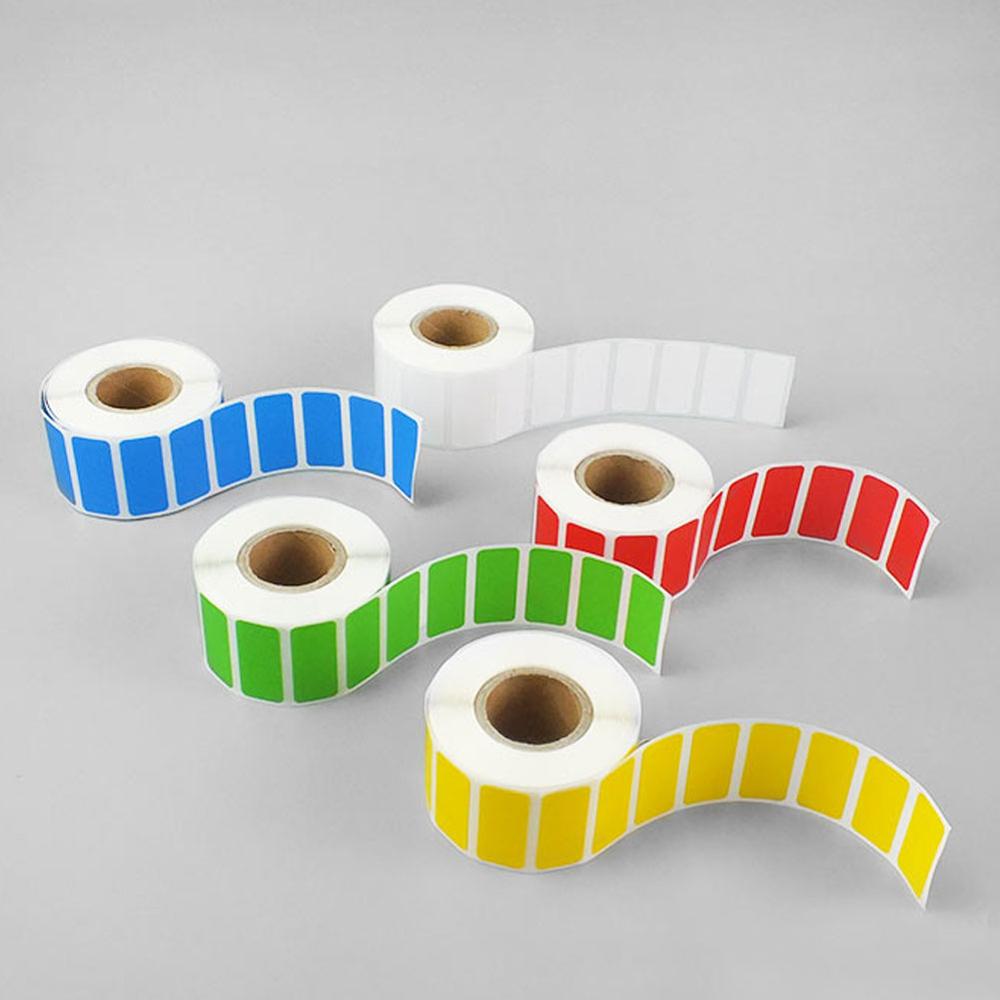 Selvklæbende etiket klistermærke laboratorie kontorartikler print prøve reagens flasker 13*30mm håndskrevne sticky notes 800 stk 25*40mm