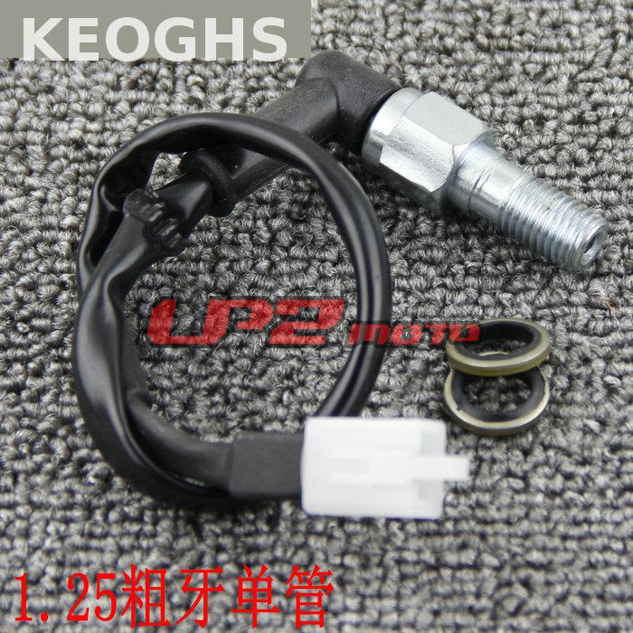 Keoghs 10 x 1.25mm 10 x 1mm motorcykel hydraulisk bremse kobling tryk kaliber cylinder pumpe lyskontakt banjo bolt 4 str.