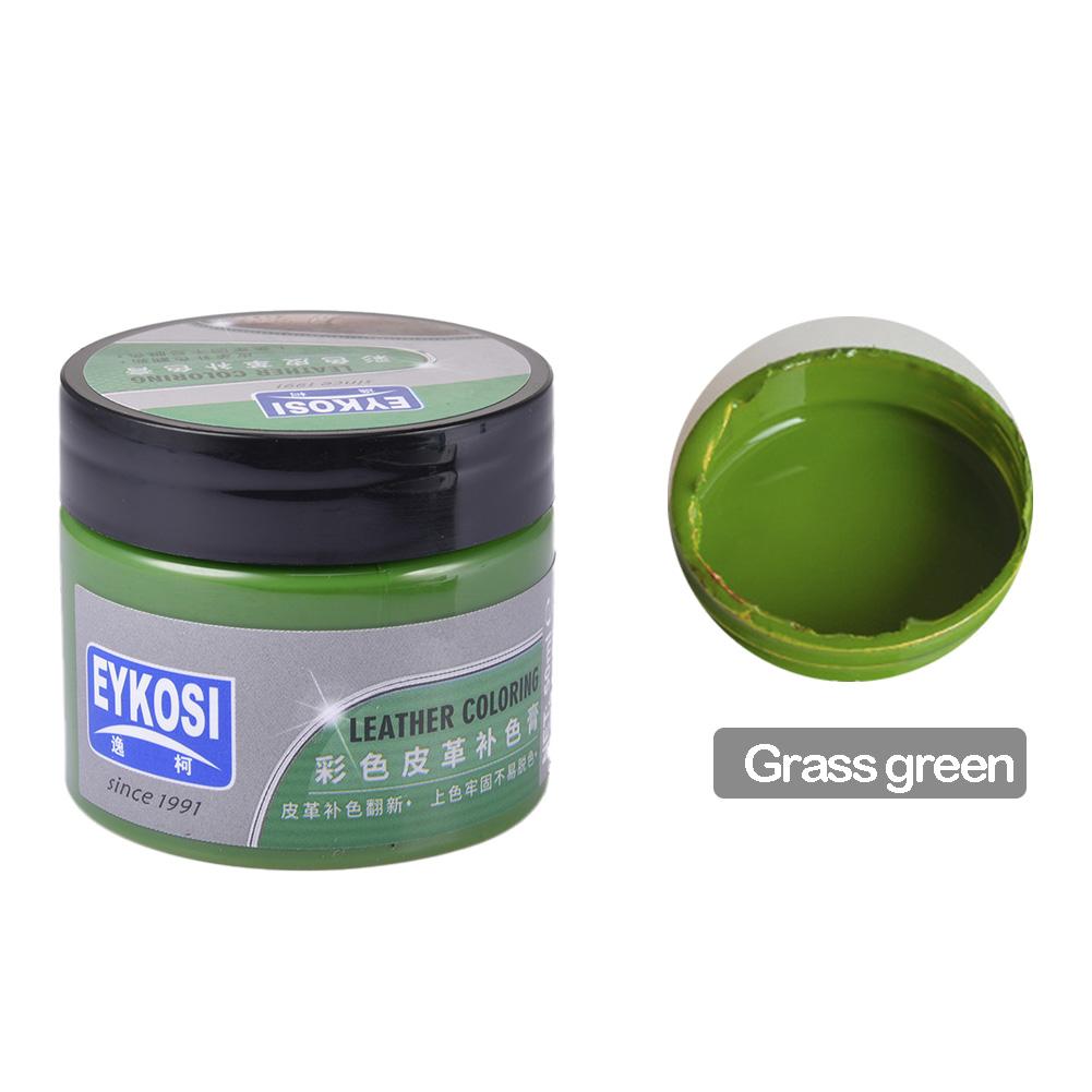 Réparation et réhabilitation de Toner de couleur en cuir de sac d'huile teint par siège de voiture avec 8 outils connexes: Light Green