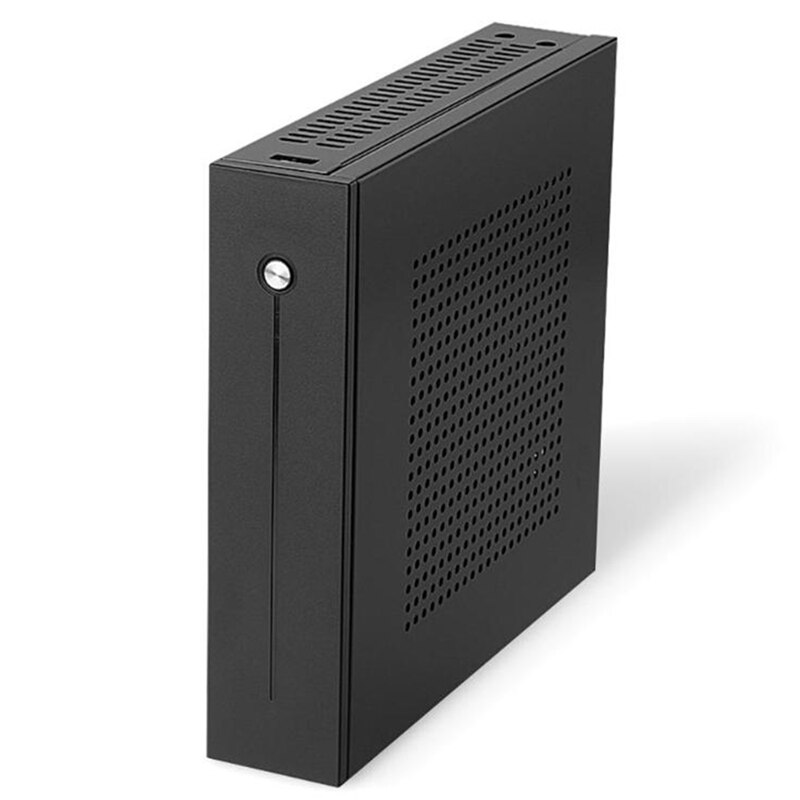 E-T3 Mini-ITX Ultra Sottile 0,8mm SECC Computer fallen Schreibtisch Unterstützung für Montaggio EINE Parete Entro 6,7X6,7 in Centimetri: Ursprünglich Titel