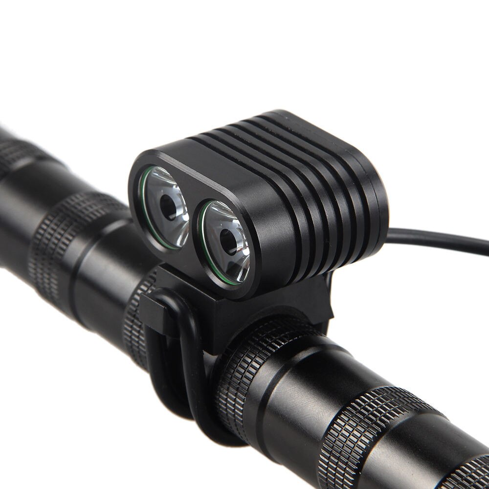 Ultra-hohe helligkeit 8000 Lumen 2x CREE XM-L2 LED fahrrad vorne fahrrad lampe scheinwerfer scheinwerfer 4-modus langlebig Aluminium
