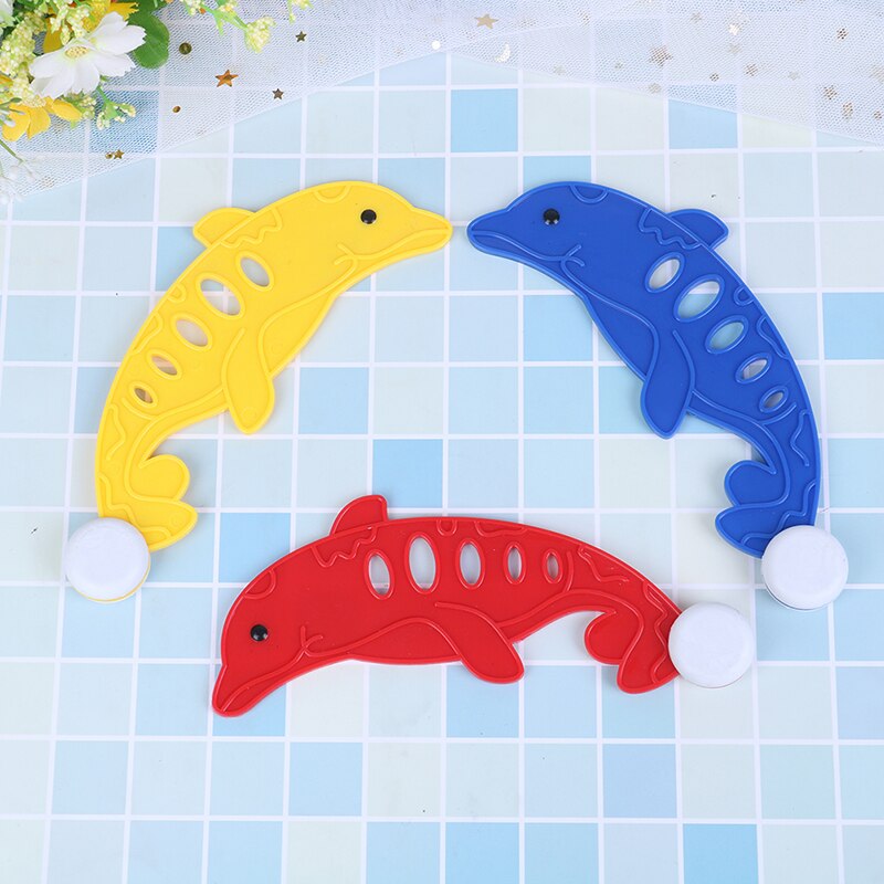 3Pcs/Set Underwater Swim Pool Diving Toys Summer Swimming Dive Toy Sets Water Rings,Diving Dolphins Fish & Balls