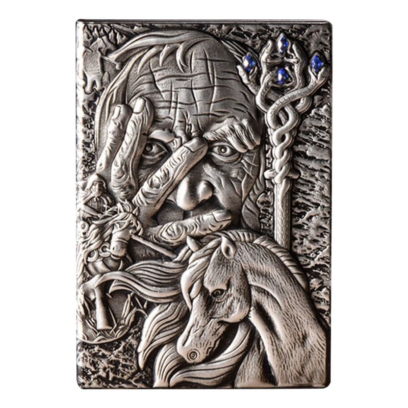 The Magic Embossed A5 Leather Notebook Journal Notepad Travel Diary Planner Book School Office Supplies 1XCB: s