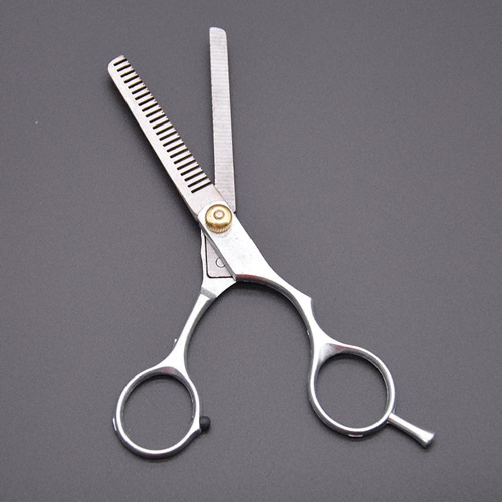 1Pcs Professionele Haar Knippen Dunner Schaar Kapper Schaar Kappers Salon Tondeuse Universele: tooth type scissors