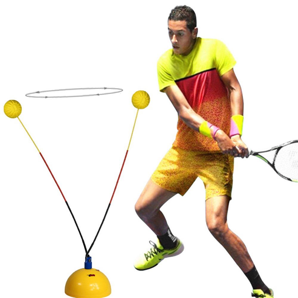 Soft Rod Tennis Trainer Machine Tennis Practice Tool Hit Training Machine PRO Tennis Racket Training Equipment Tenis Accessories