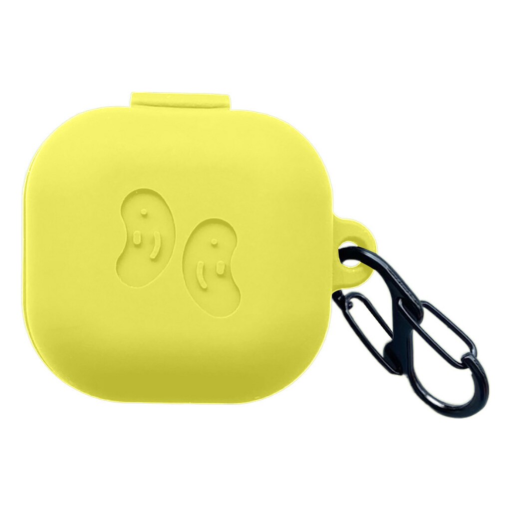 Protective Cover Silicone Case for Samsung Galaxy Buds live Earphone with Hook: K