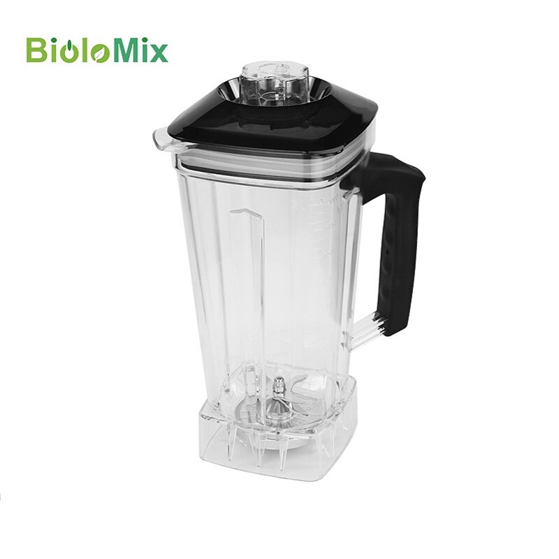 T5200 Blender mixer spare parts 2L Square Container Jar Jug Pitcher Cup bottom with serrated smoothies blades lid BPA FREE