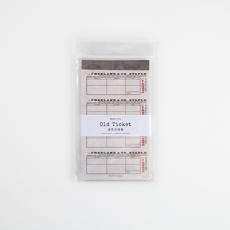 Bloc de notas Retro, 30 hojas, notas decorativas, Vintage, Nota de papel, papelería, suministros de oficina