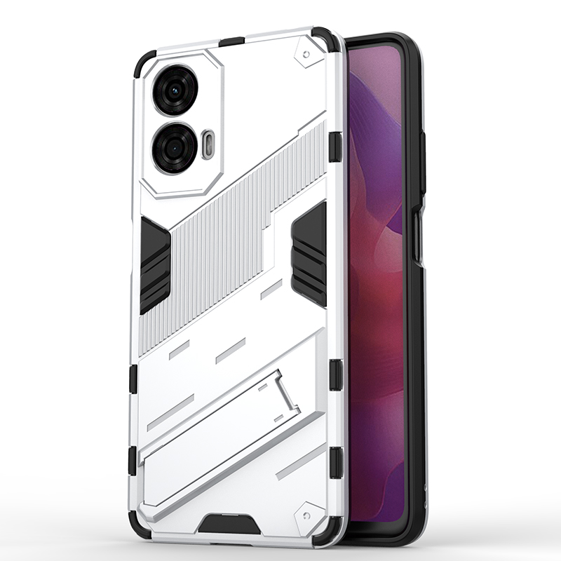 Funda a prueba de golpes para Motorola Moto G24 G04 G04S E14, carcasa protectora trasera para Moto G04 G 24 04S MotoG24, funda de teléfono: Tela de algodón / Azul marino