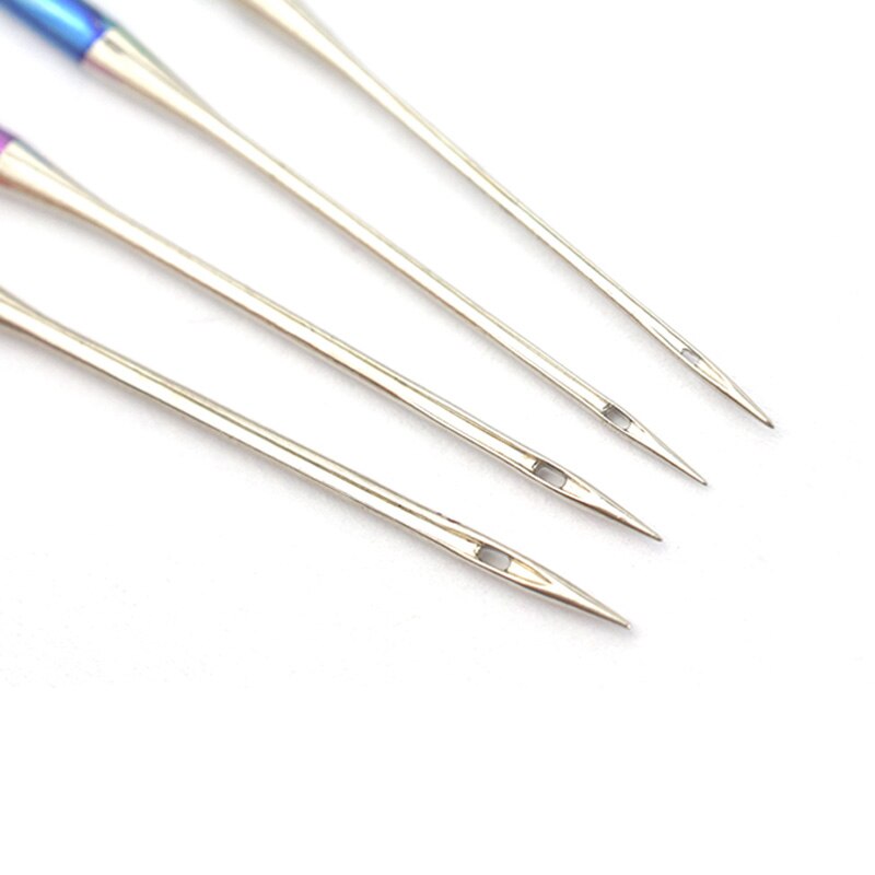 Aguja elástica para máquina de coser, accesorios de tela elástica para el hogar, múltiples modelos, herramientas de costura