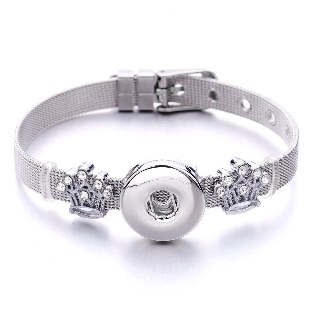 Verschillende Stijlen 20Mm 18Mm Drukknoop Bangle Diy Sieraden XH4007: S202