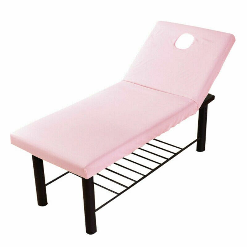 190x70cm couverture pour Massage de beauté élastique Spa lit Table Salon canapé literie beauté lit beauté Massage physiothérapie couverture de lit: Rose